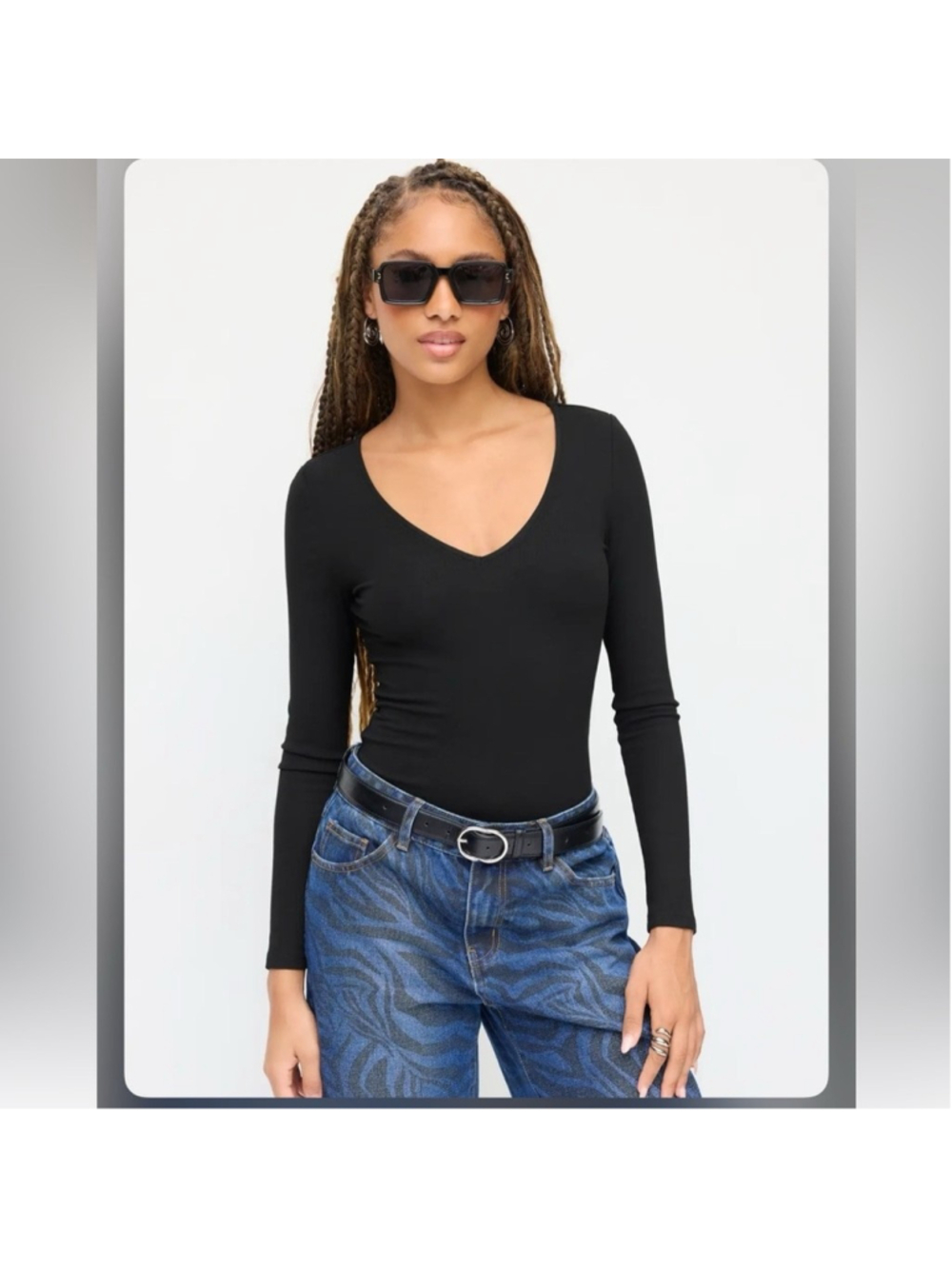 Cider V-NECK SOLID BODYSUIT XL UY10-5